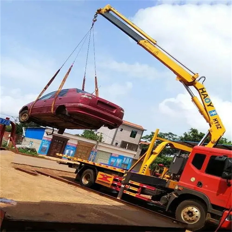 杭州余杭吊车救援小汽车怎么吊