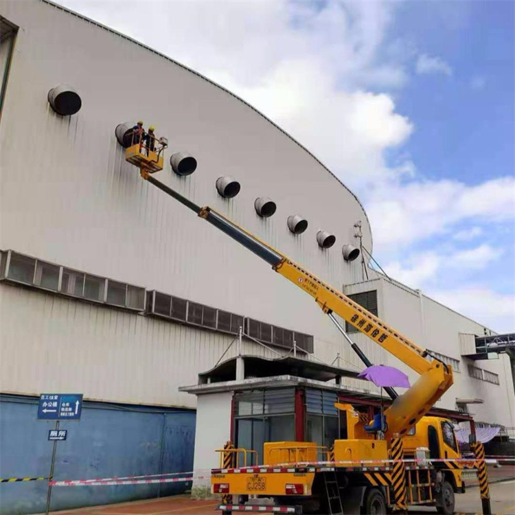 杭州余杭高空作业车出租服务：专业广告牌安装解决方案